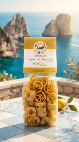 Pasta Speciale Capri Souvenir 250g con 5 forme speciali dedicate all’isola
