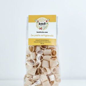 Mezzi Paccheri Rigati pasta artigianale campana trafilata al bronzo