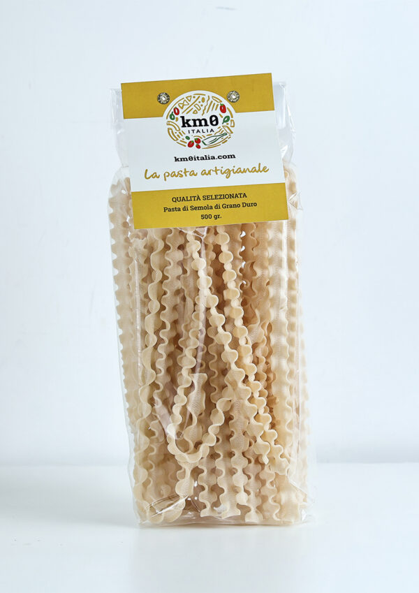Mafalde pasta lunga napoletana con bordi arricciati