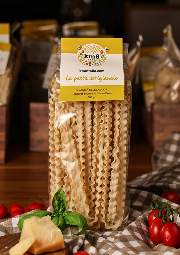 Mafalde pasta lunga napoletana con bordi arricciati