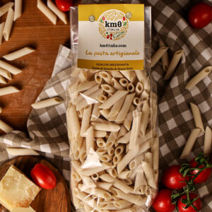 Penne Rigate pasta corta artigianale italiana trafilata al bronzo