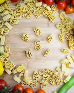 le forme della pasta 5 terre