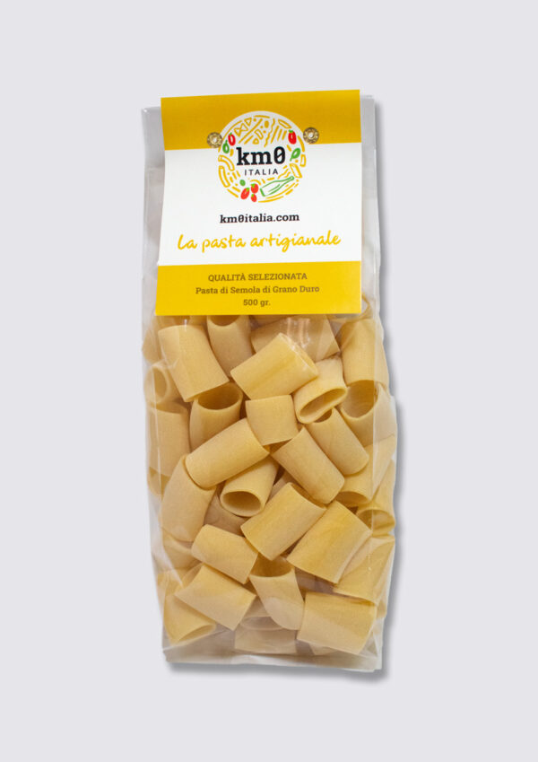 "Pacchero Liscio artigianale, pasta liscia grande per sughi e ripieni"
