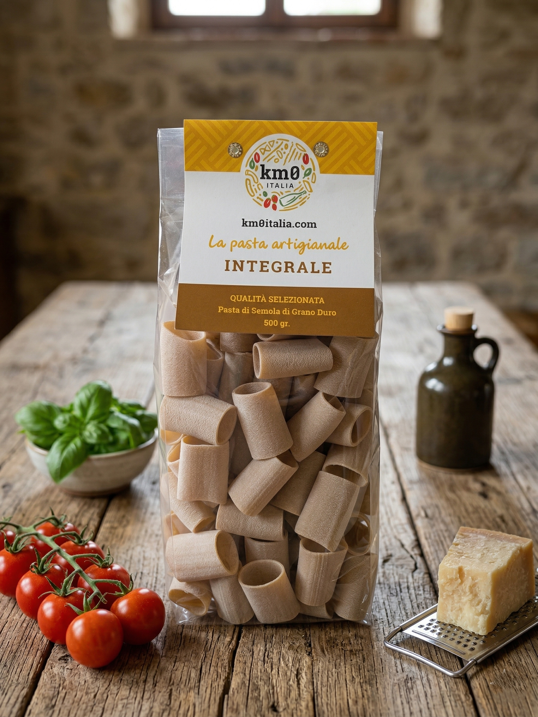 paccheri lisci pasta artigianale Km0italia di grano duro