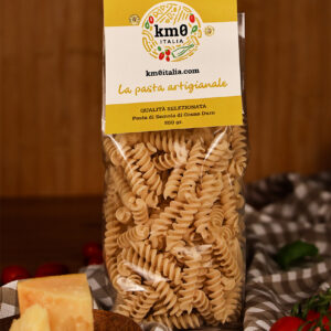 Eliche piccole pasta corta artigianale a spirale"