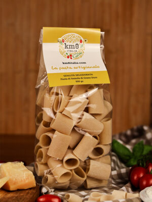 Pacchero Rigato pasta artigianale campana trafilata al bronzo