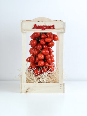 Cassetta regalo con Piennolo del Vesuvio Km0italia