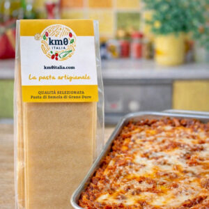 lasagne artigianali Km0italia in semola di grano duro