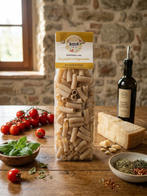 elicoidali pasta artigianale rigata Km0italia di grano duro